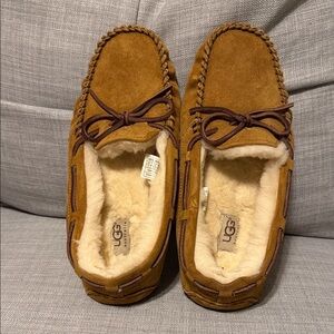 UGG Men's Tan Suede Loafers